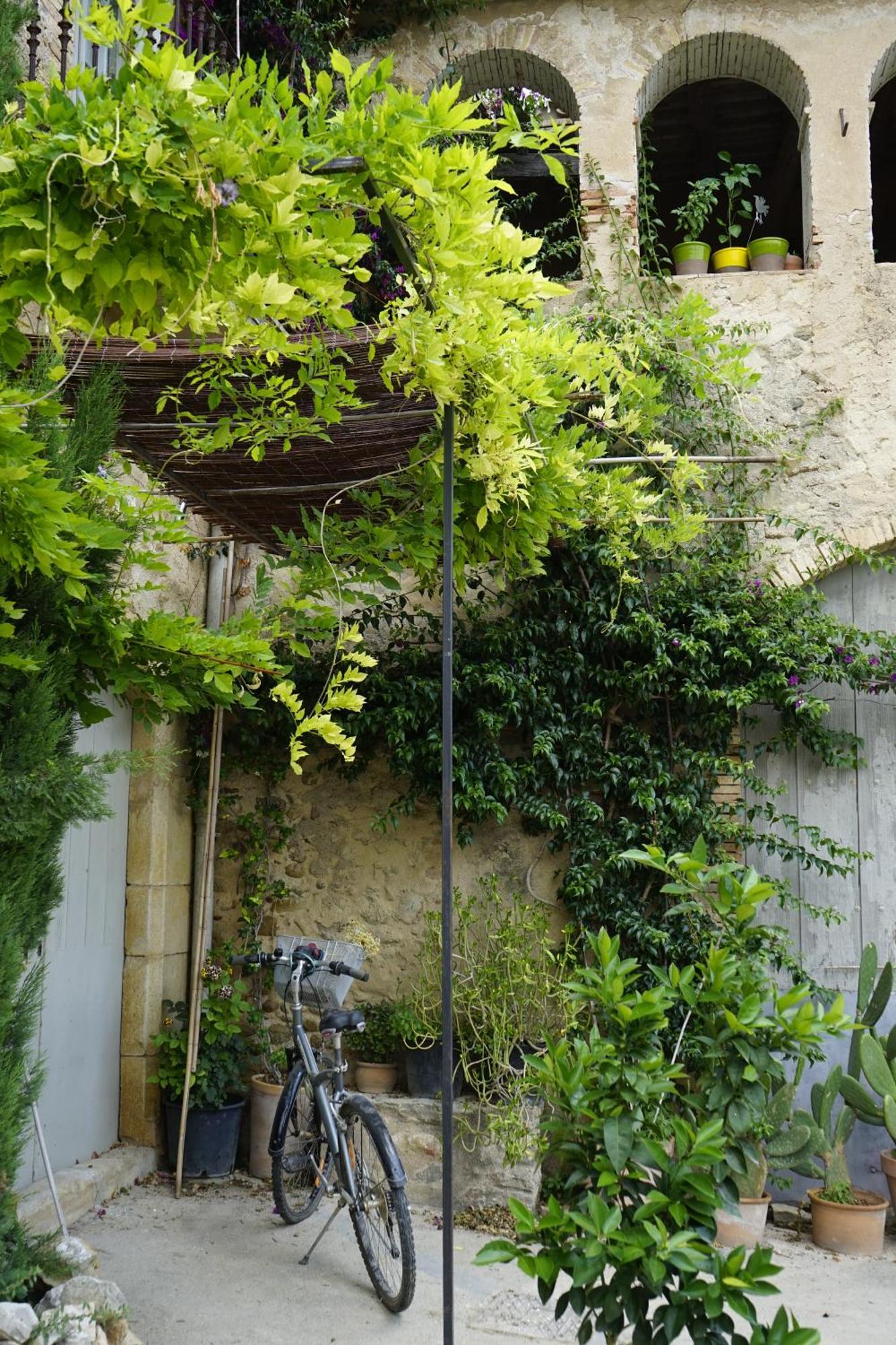 Can Tat, Loft In A Old Coach House Sant Jordi Desvalls Zewnętrze zdjęcie